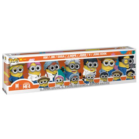 BTS Gets the Minions Treatment With New ‘Despicable Me 4’ Funko Po.